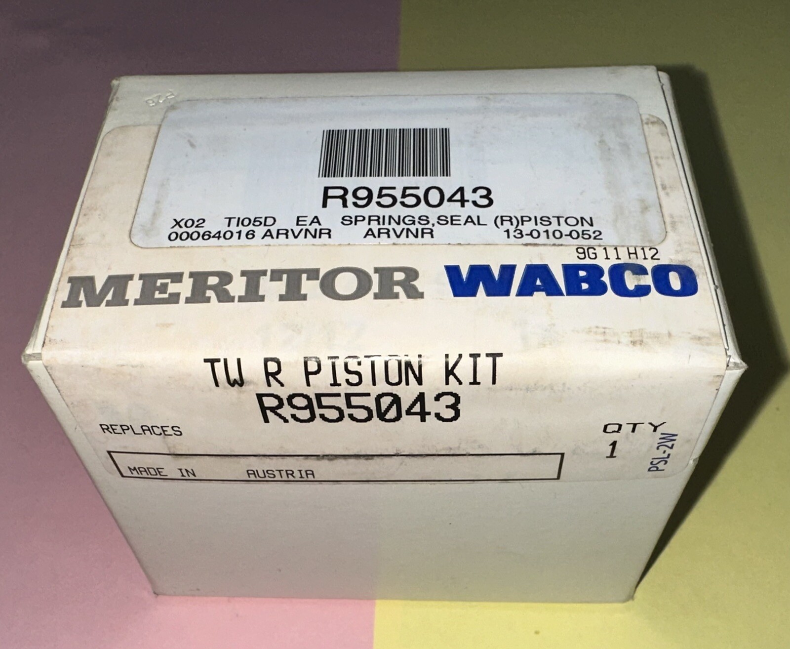 Meritor Wabco R955043 Right Piston Seals and Springs Kit / TWIN Models Cummins
