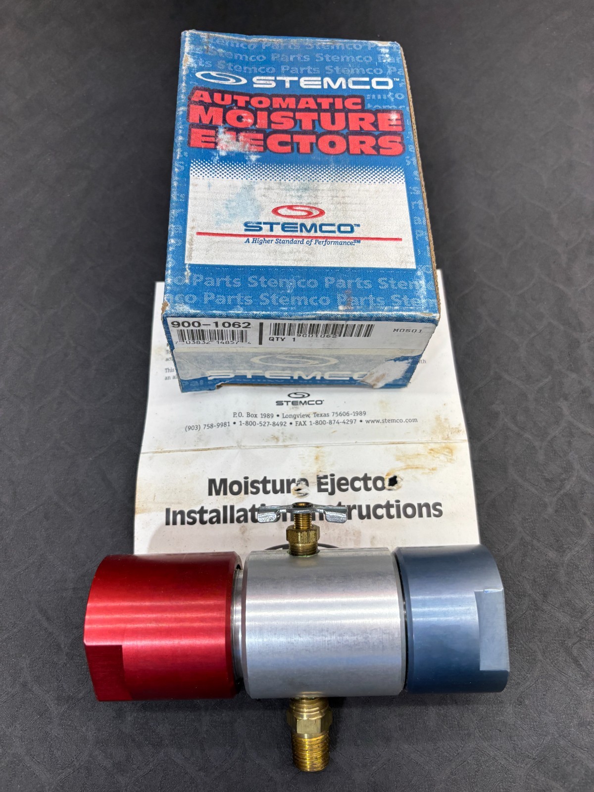 Stemco 900-1062 Moisture Ejector Valve Automatic Spitter