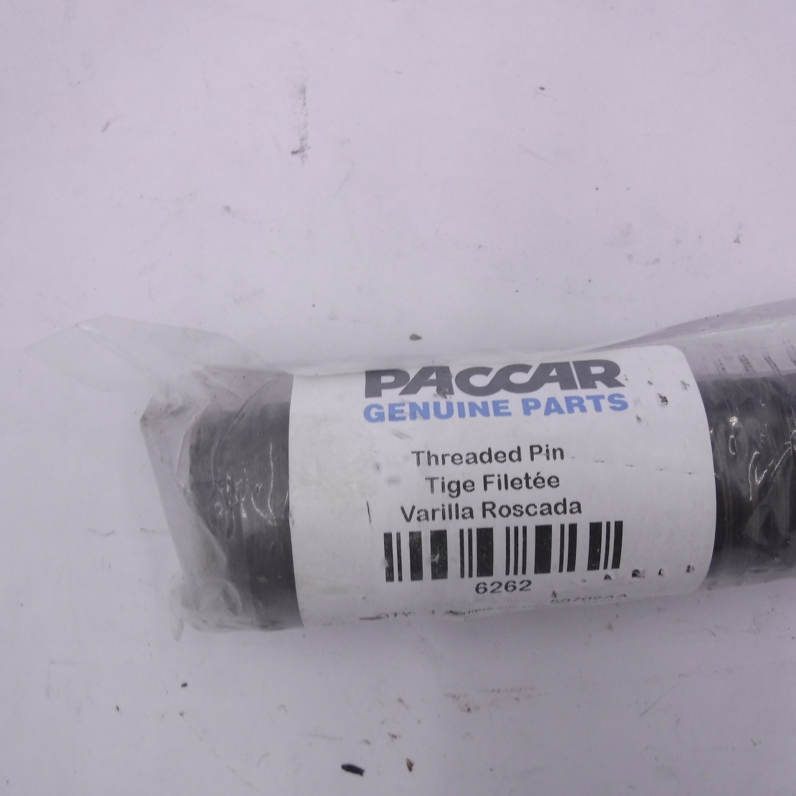 Paccar Front Threaded Spring Pin 6262KW 19x4x4 CM
