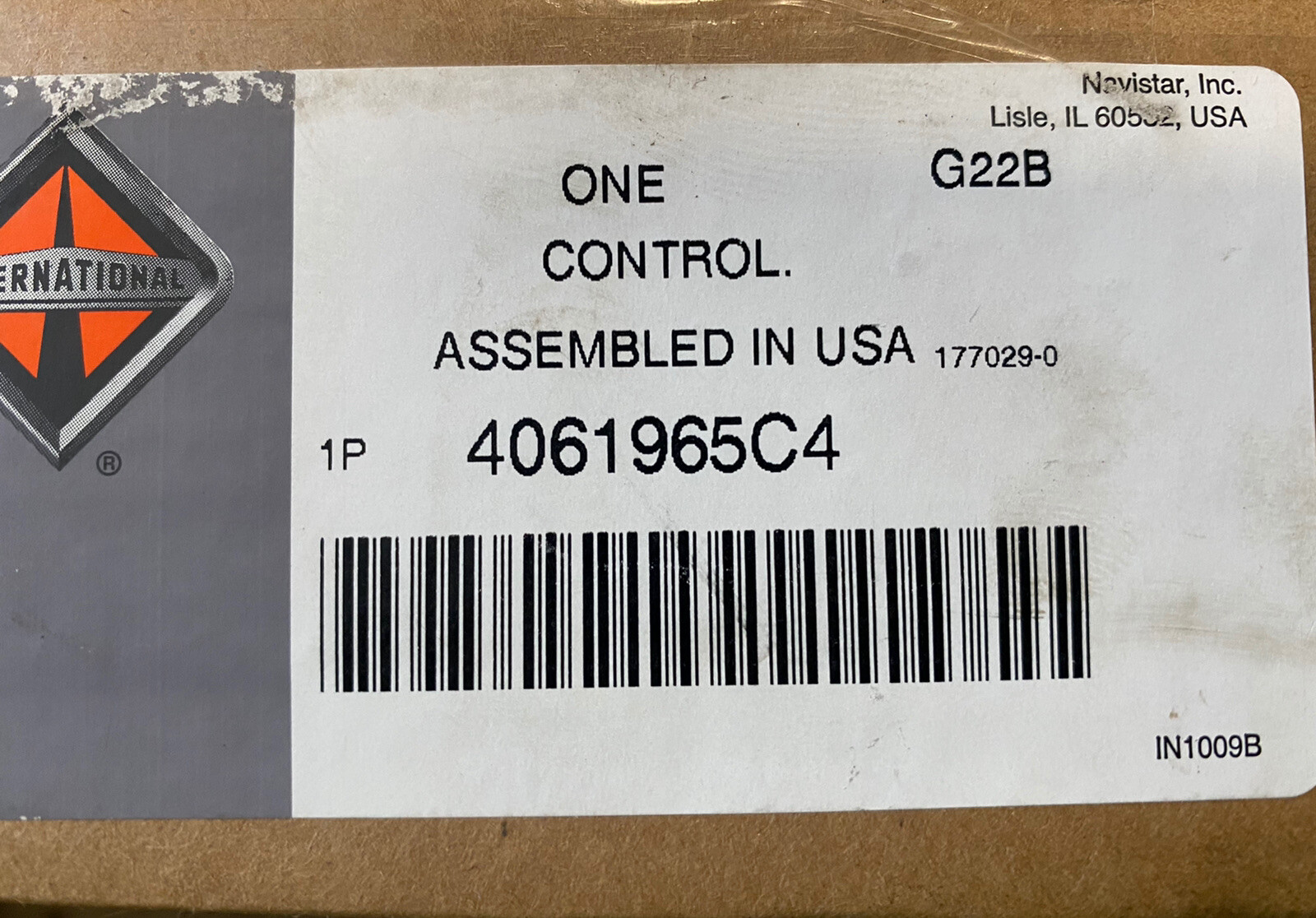 International Navistar Window & Lock Switch Left # 4061965c7