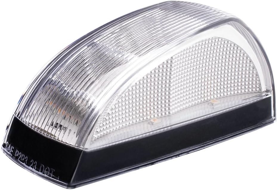 United Pacific 36378 8 Amber LED Cab Light for Freightliner M2 Clear Lens DOT