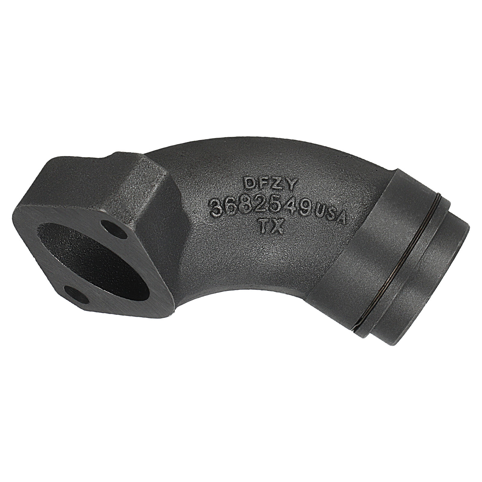 Exhaust Manifold End For Cummins Isx 3683870 Direct Replacement