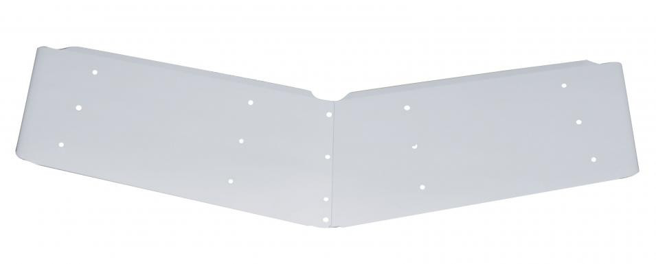Peterbilt 379 & 379X Stainless Steel 14″ Ultra Cab Drop Sunvisor 1997~2001