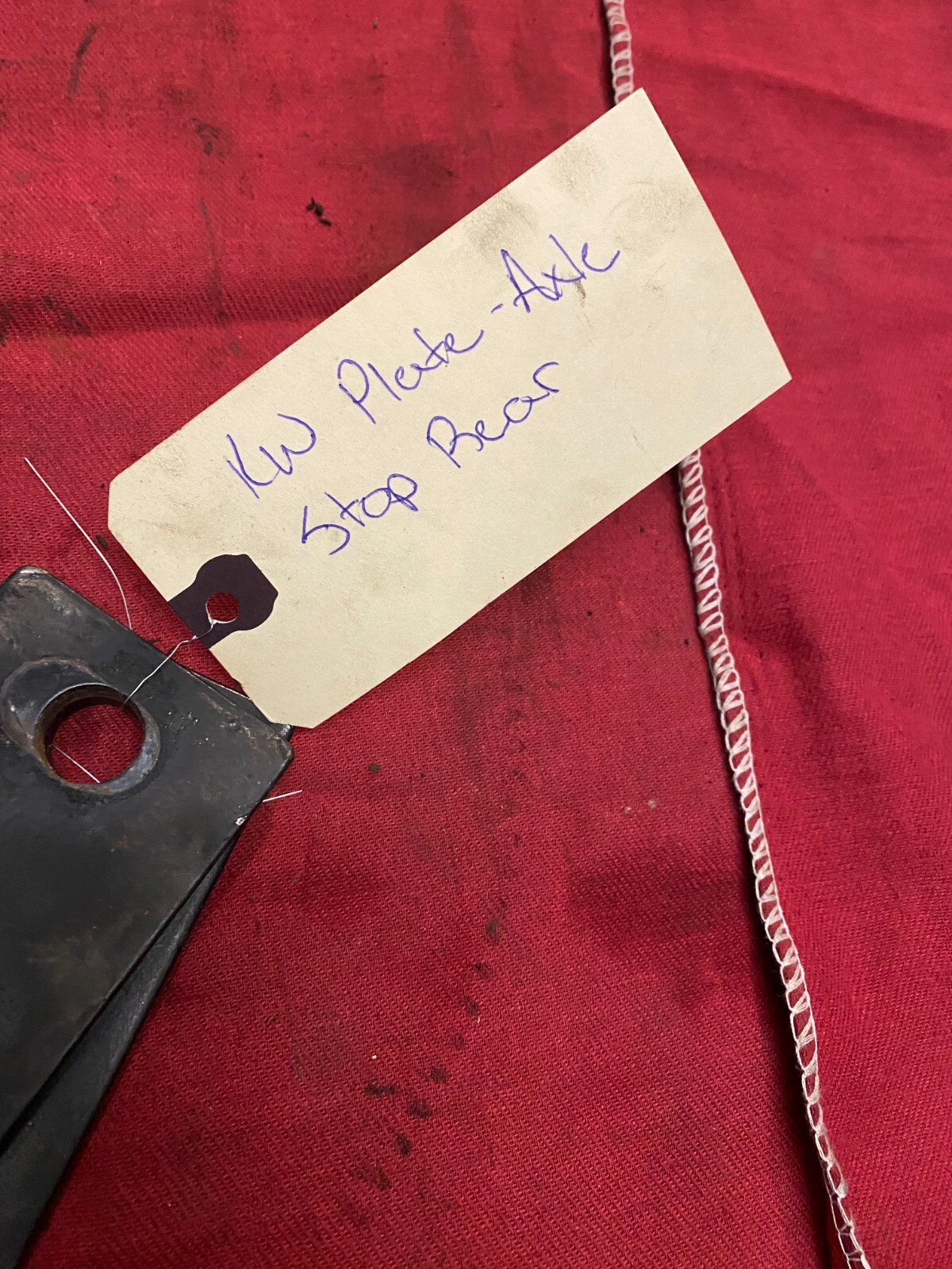 Kenworth Rear Axle Stop , PLATE C22-1004