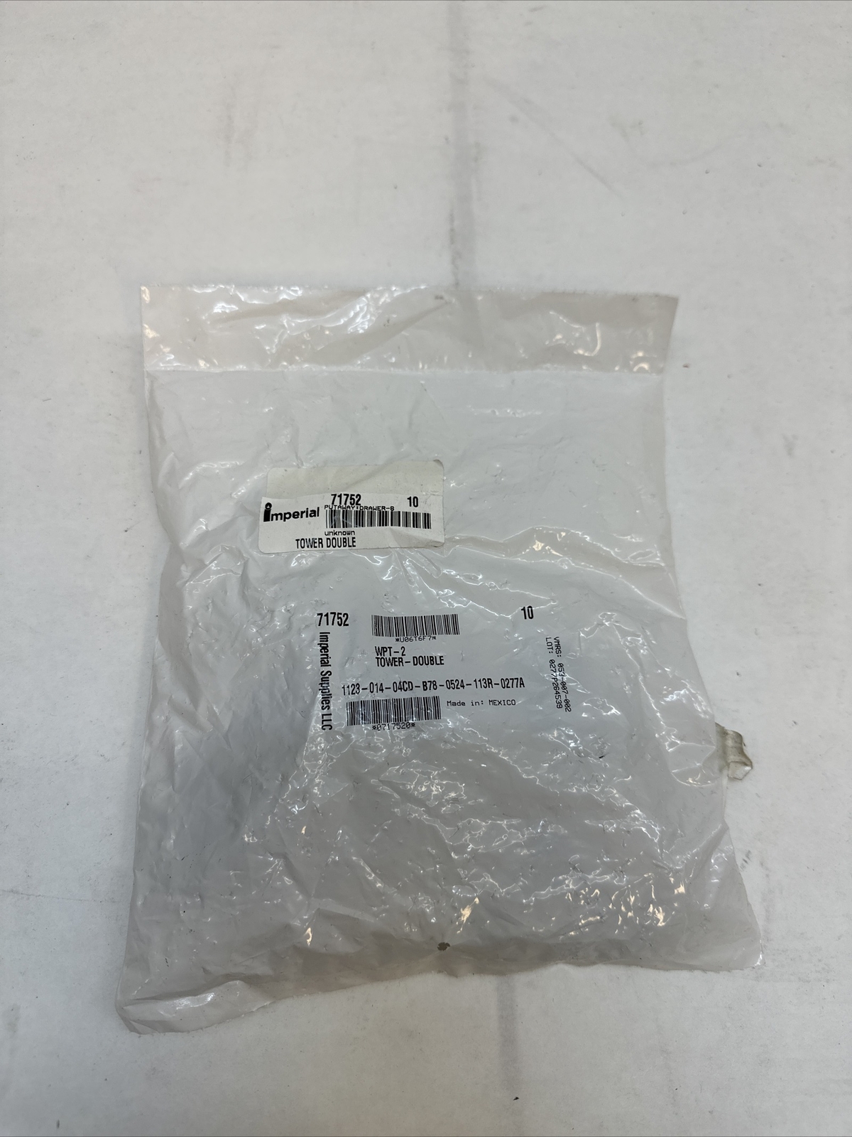 10 Pack Imperial 71752 Weather Pack Male Tower Double Terminal WPT-2