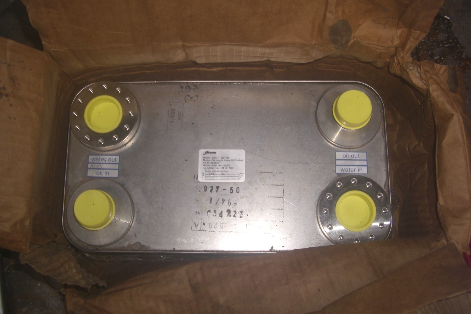 Voith Transmission Oil Cooler Gillig Part Number 82-26805-000
