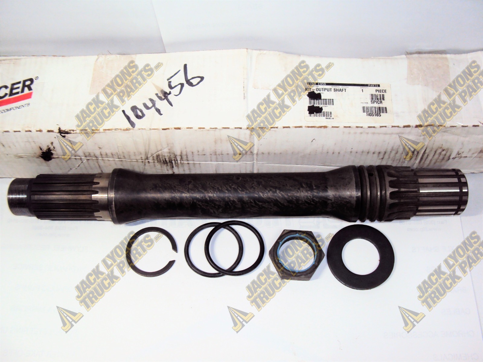 104456 New Eaton Dana Spicer OUTPUT SHAFT – OEM – New Old Stock