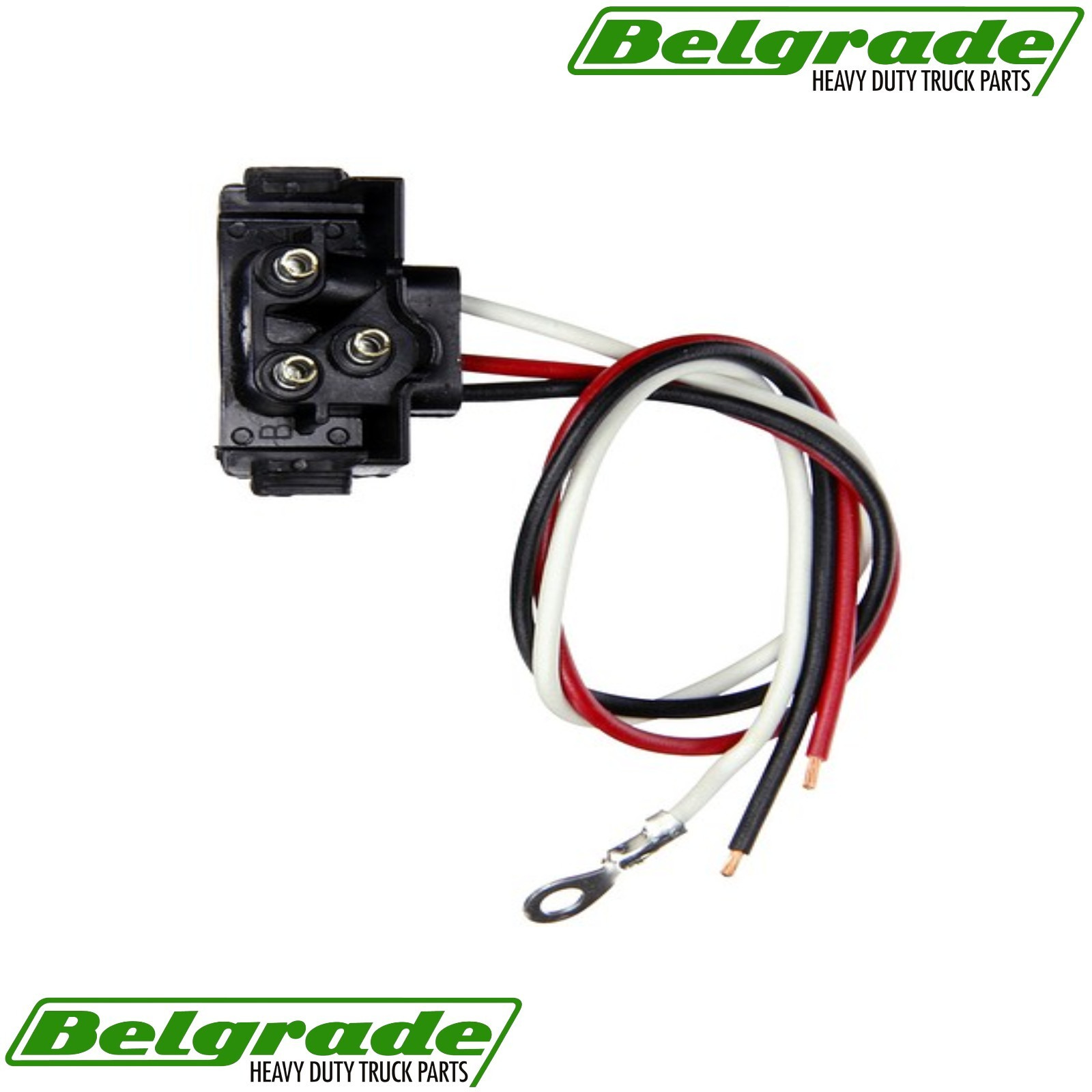 Trucklite TRU94993 5 Pack Pigtails90° PL-3, Stripped End/ Ring Terminal, Ground