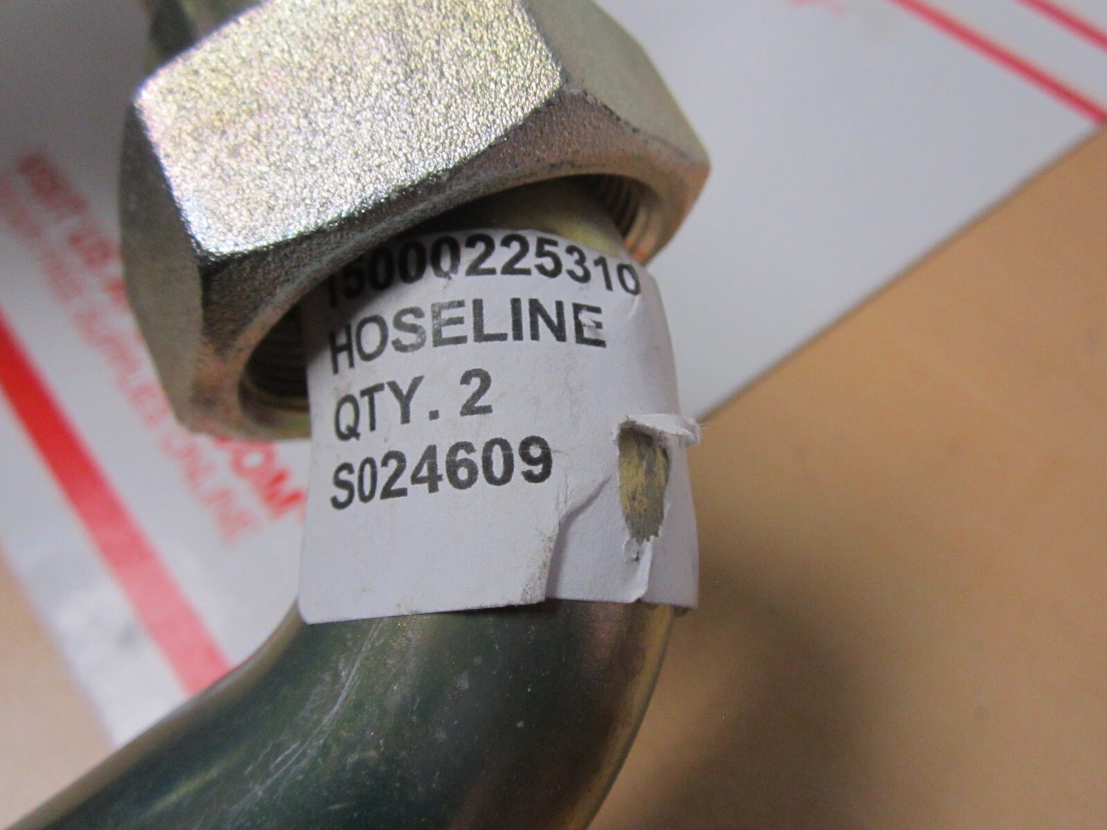 VOITH 82-45102-001 /15000225310 / S024609 TRANSMISSION COOLING LINE NEW ,C6