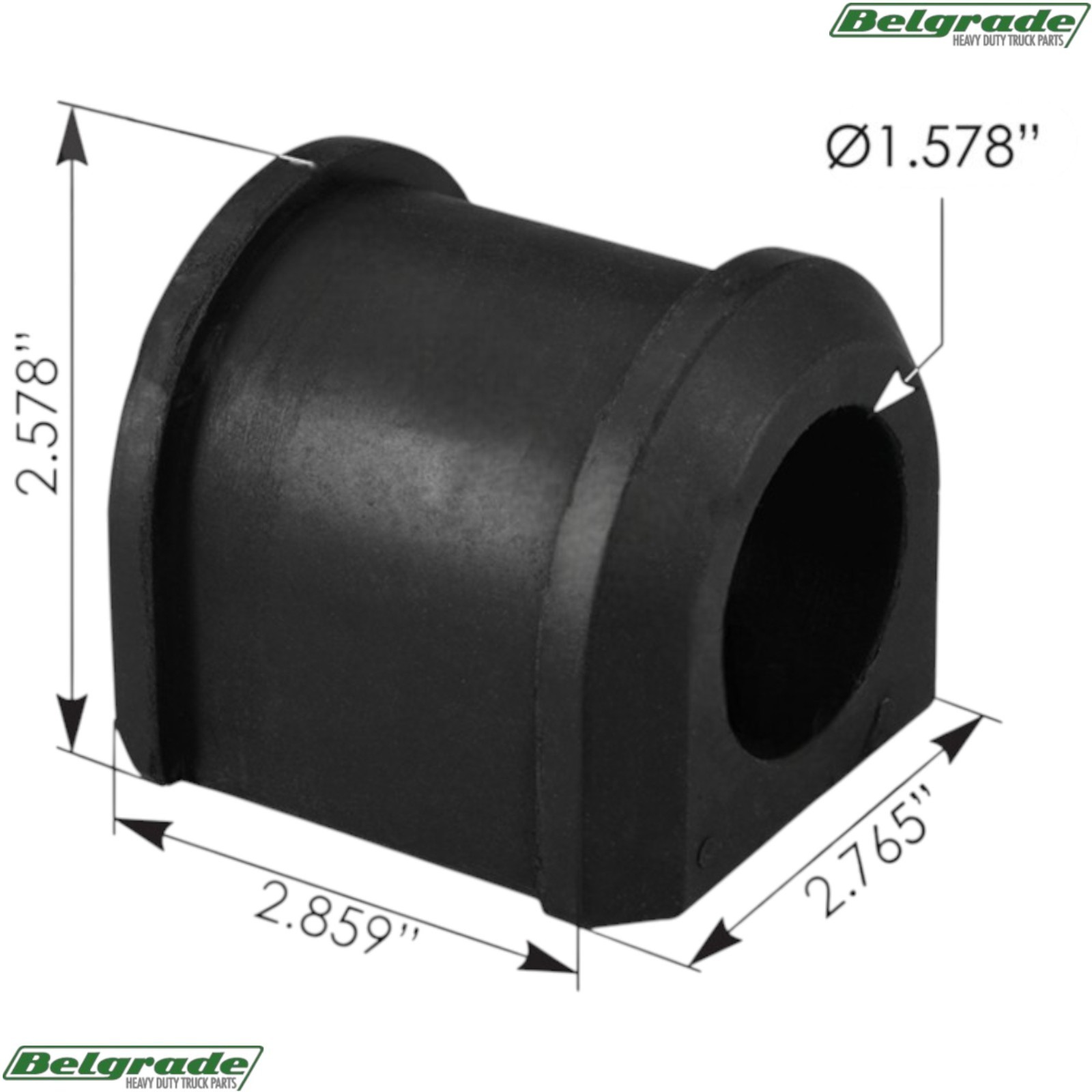 M203968 Rubber Swar Bar Bushing Replaces 99100680068