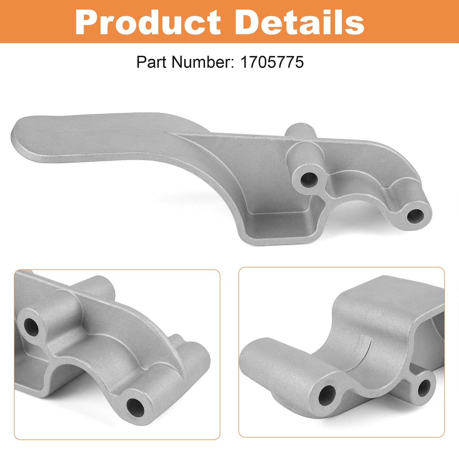6PCS Easy-Off Aluminum Tarp Stop Upright, Direct Replacement For Shurco 1705775