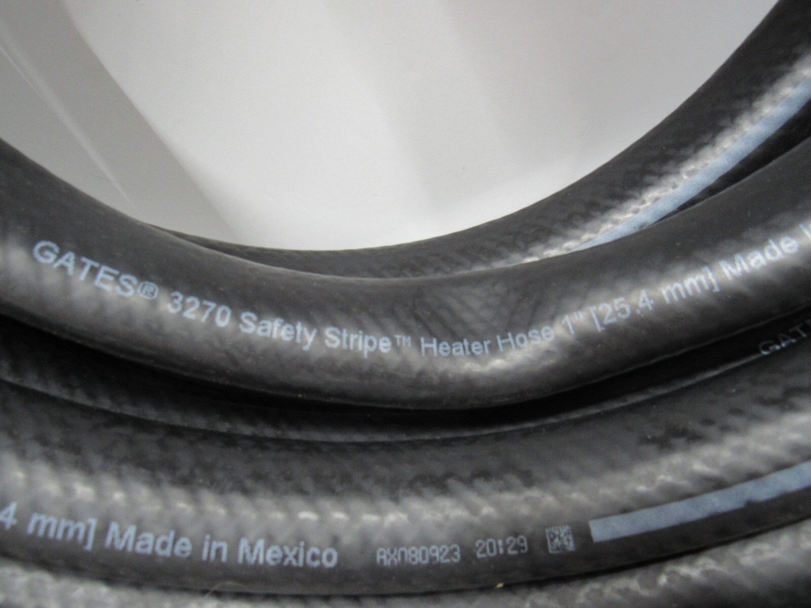 NAPA Gates Safey Stripe H151 H-151 Heater Hose High Temp 50 FT 1″ 25.4 mm
