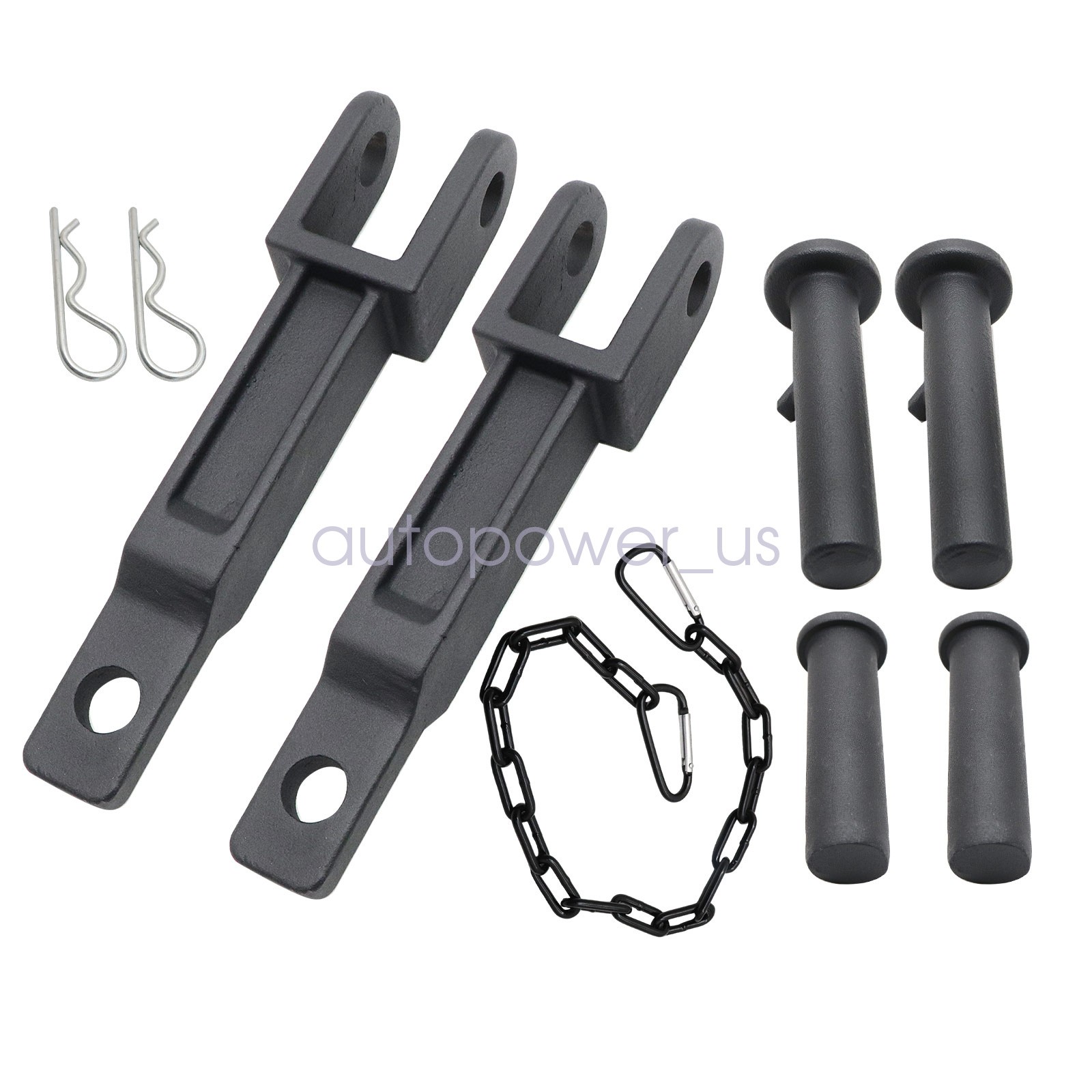 2 Sets Tow Hook Fit Kenworth Peterbilt With Pull Pins/Frame Pins A20-6014