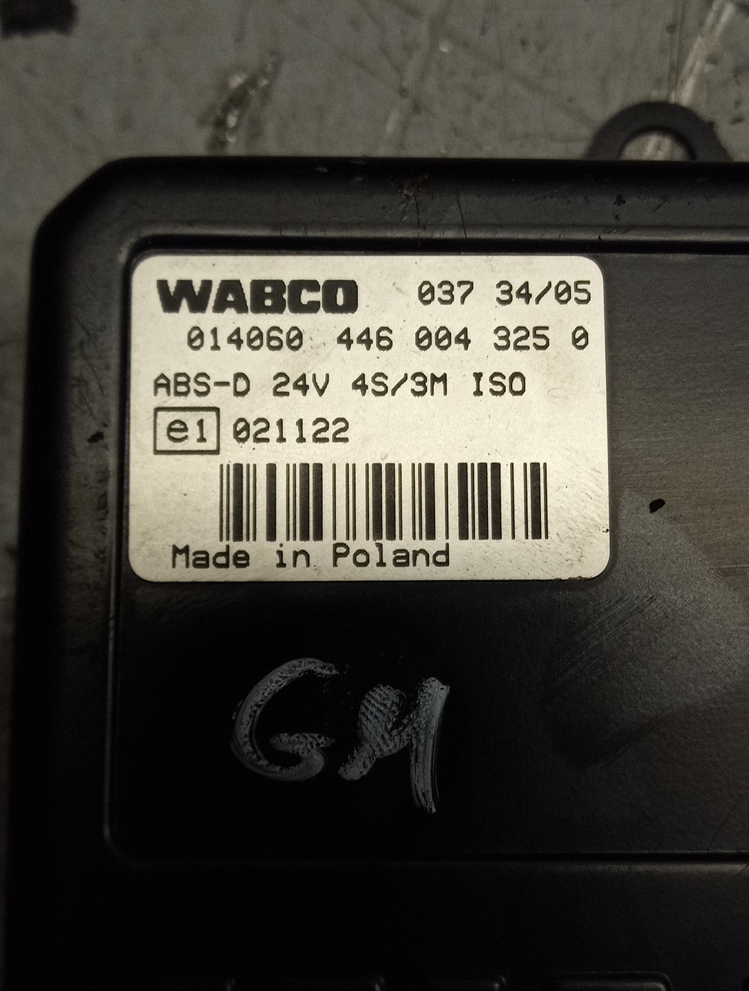 DAF LF45, LF55, LF180, CF65, CF75, CF85 ABS Control Unit Wabco 4460043250