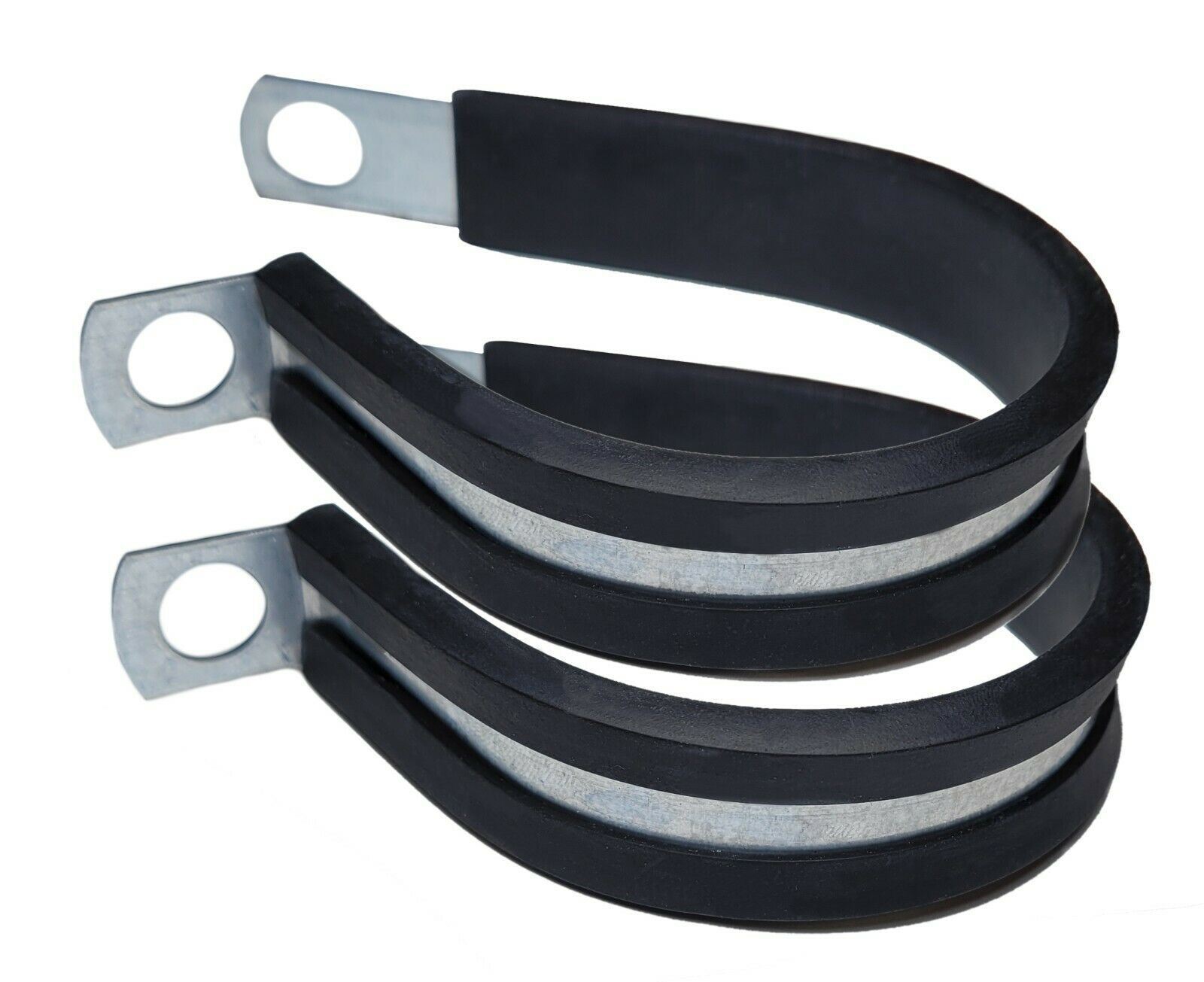 2-Pack OEM Navistar 3673423C1 Cushioned Pipe Clamp 2-1/2″ Exhaust Pipe Clamp