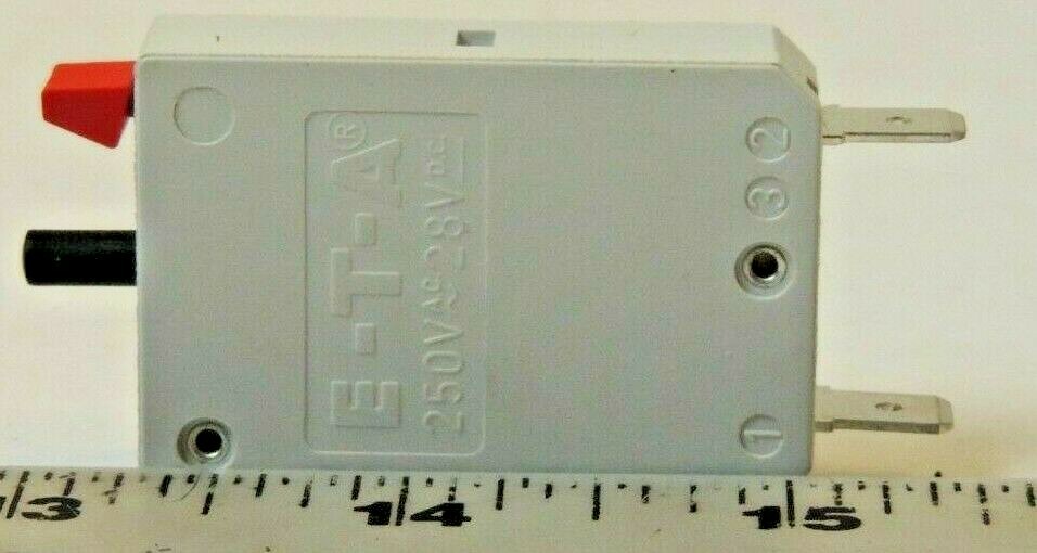 E-T-A 127-P10-H-KF-050022 Circuit Breaker 15A 28VDC