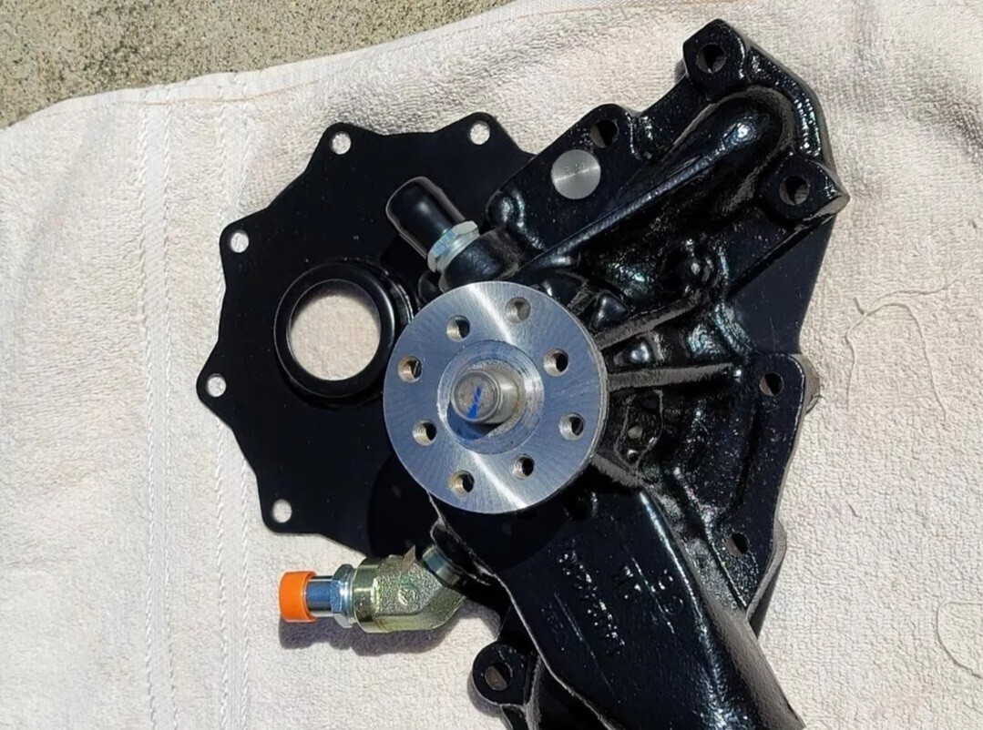 AC Delco USA HMMWV HUMVEE GM Water Pump and Backing Fits all GM 6.2 & 6.5 NA