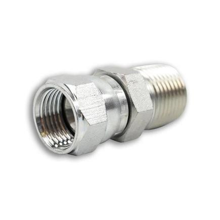 Tompkins 6505-04-04 Pipe Fitting Jic Female Swivel To Pipe Male
