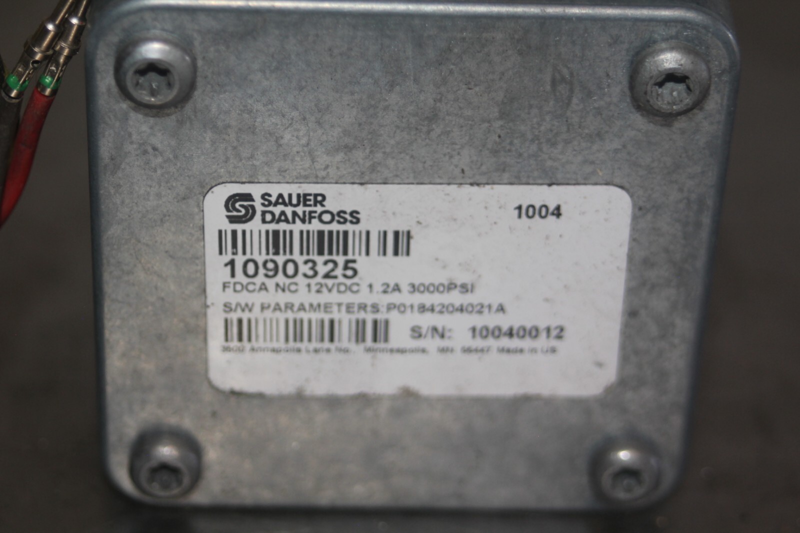 Sauer Danfoss Electric Control Fan Assy. 1090325