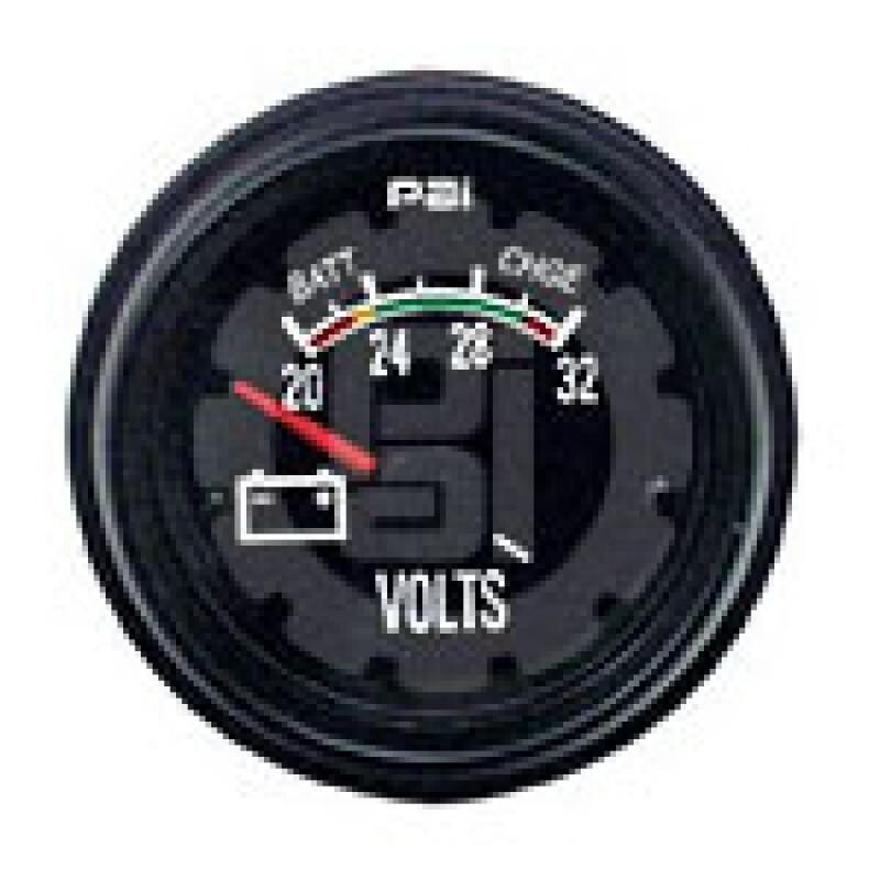 VOLTMETER GAUGE 24 Volt for Universal Use. PAI# FGG-0562 Ref# MACK 51MS33 51MS24