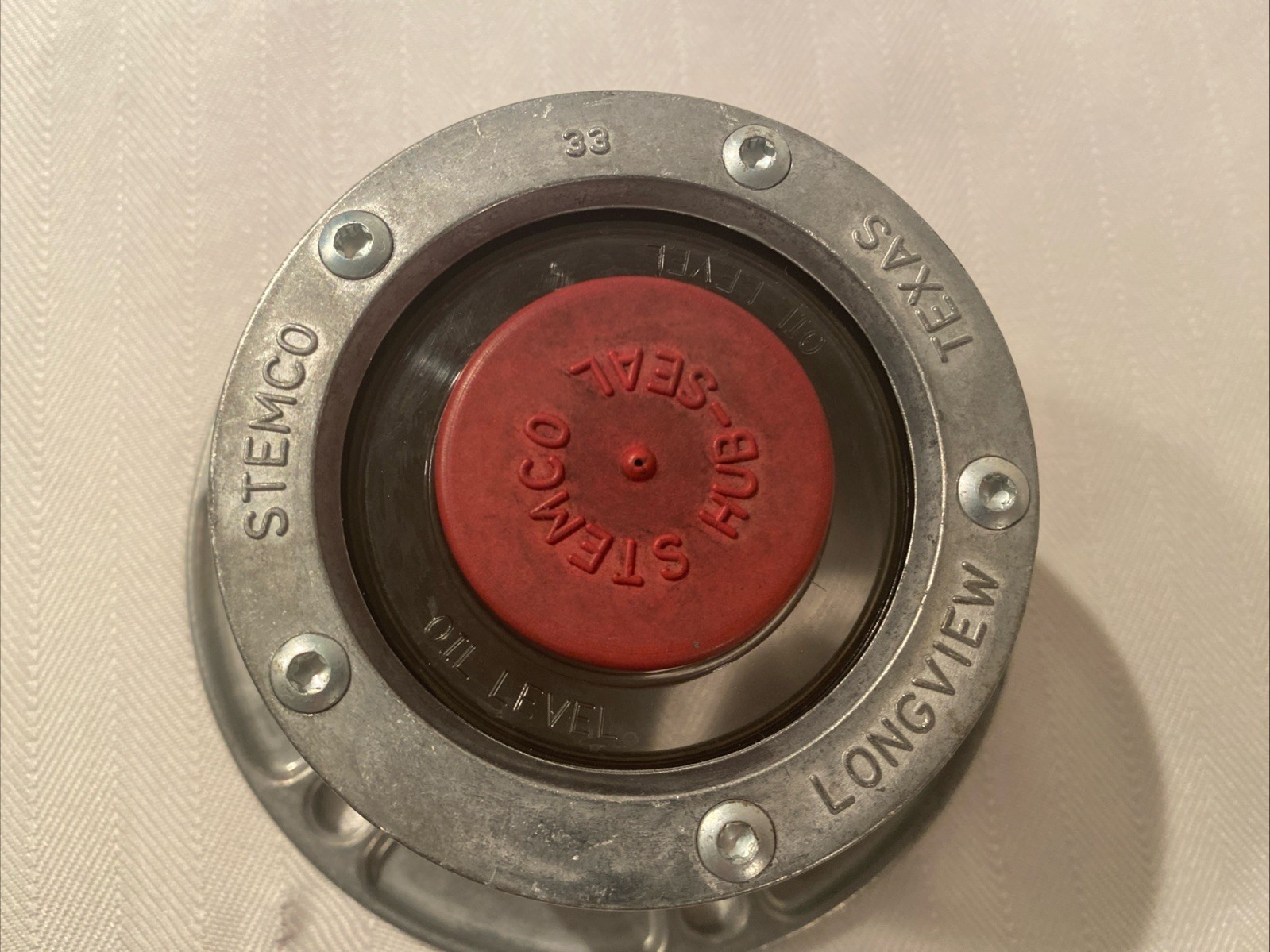 Genuine Stemco 6 hole Hub Cap 4024 (No Gasket)