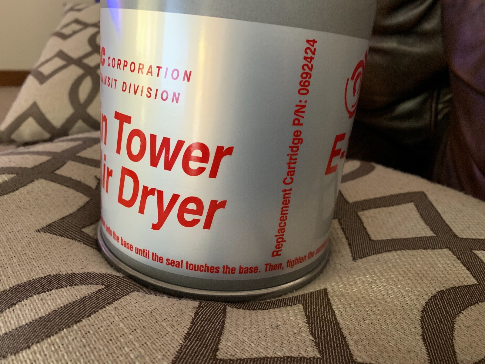 0692424 AIR DRYER filter cartridge E-1A WABTEC