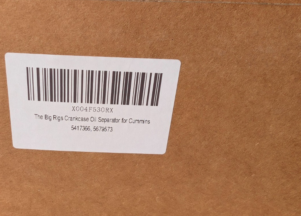 The Big Rigs Branded Crankcase Oil Separator FOR Cummins X15 5417366 5679573