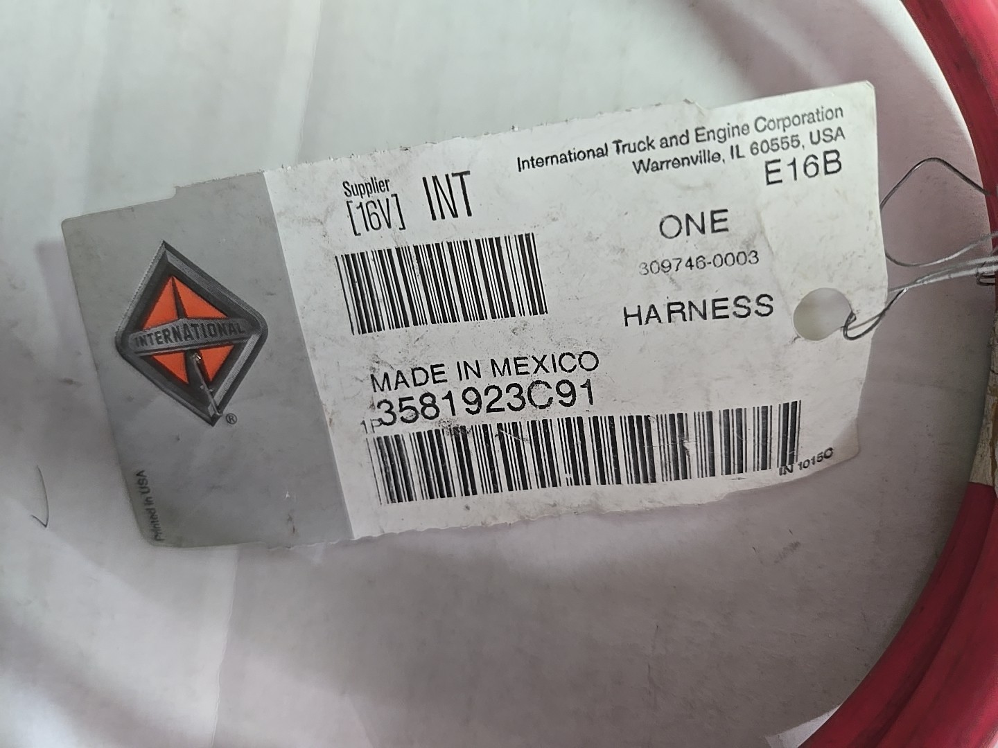 NOS International 3581923C91PDC Battery Grid Harness