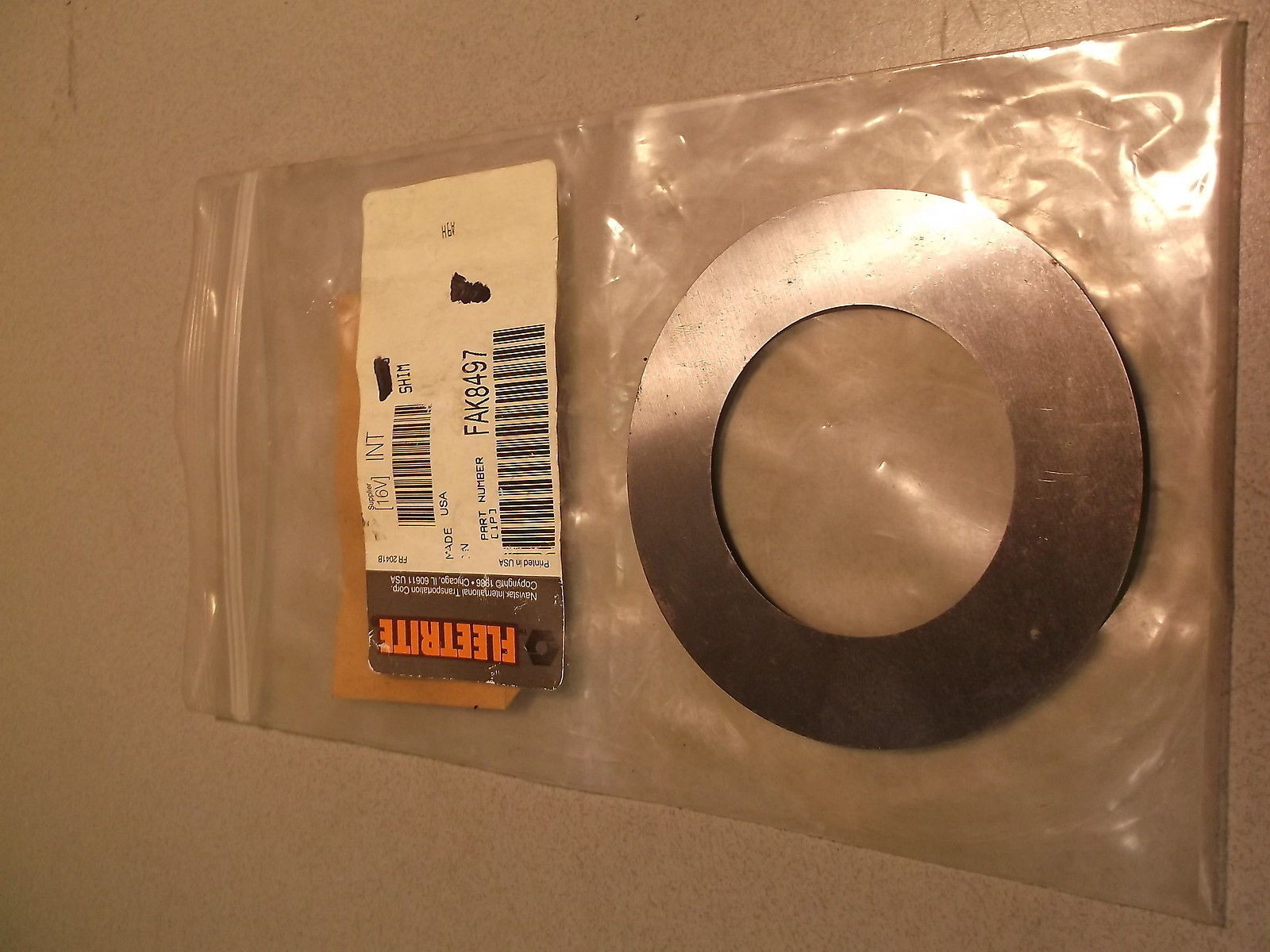 NEW International Fleetrite Shim FAK8497 *FREE SHIPPING*