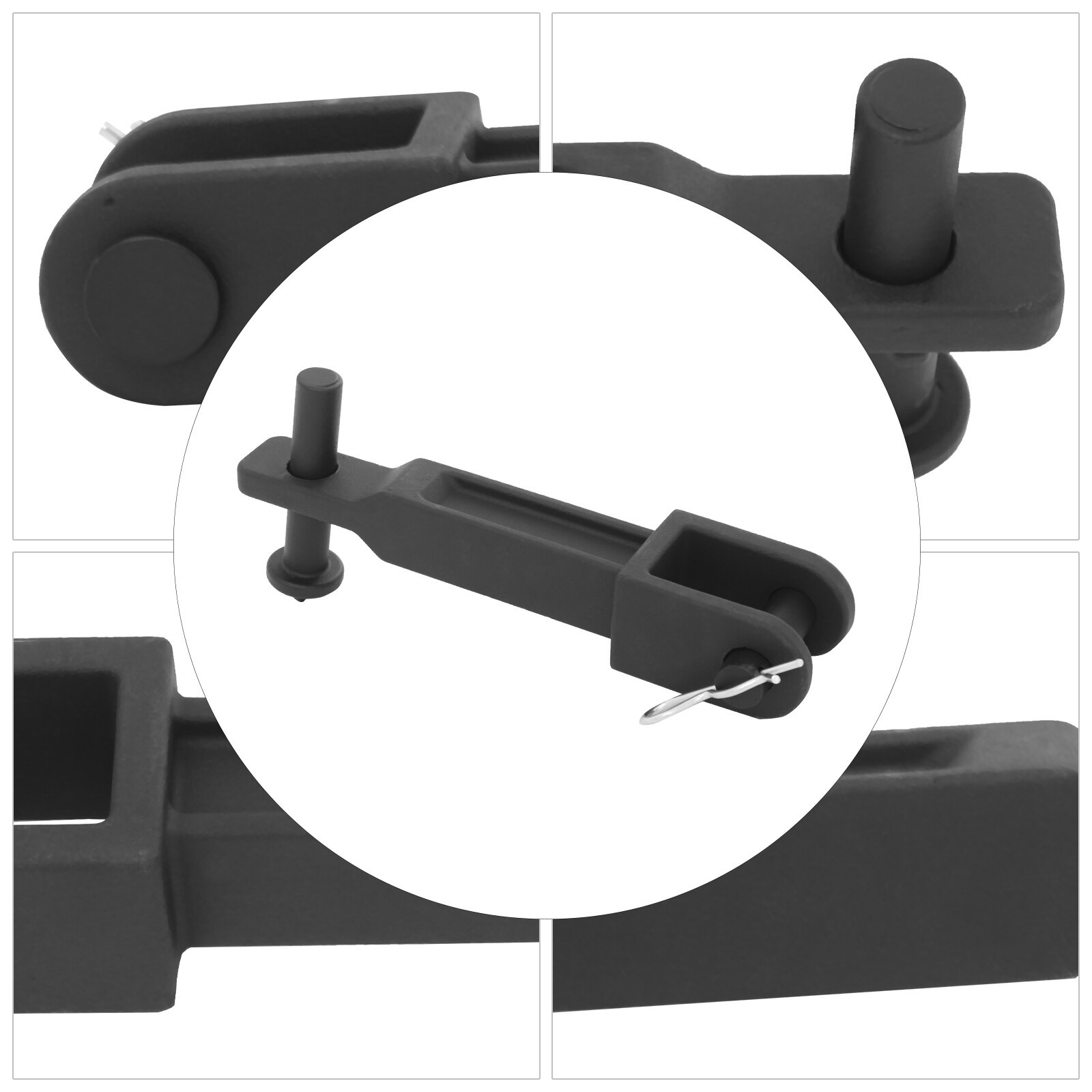 Premium Cast Iron Tow Hook With Pull Pin for Kenworth & Peterbilt Models