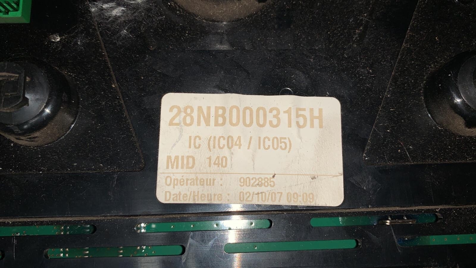 Siemens VDO Digital Instrument/Dash Cluster 1554.04051101 1699397 Uk Seller