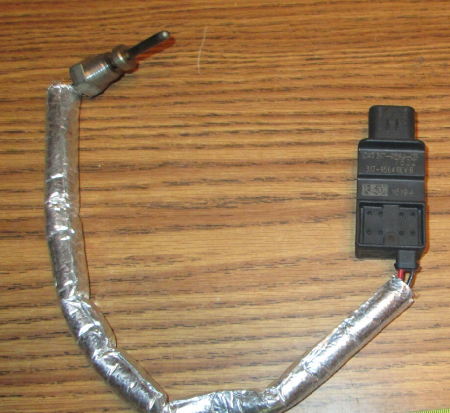 NEW OEM Caterpillar 317-9564 ~ 4 Pin Ampseal Exhaust Temperature Sensor – C7, C9