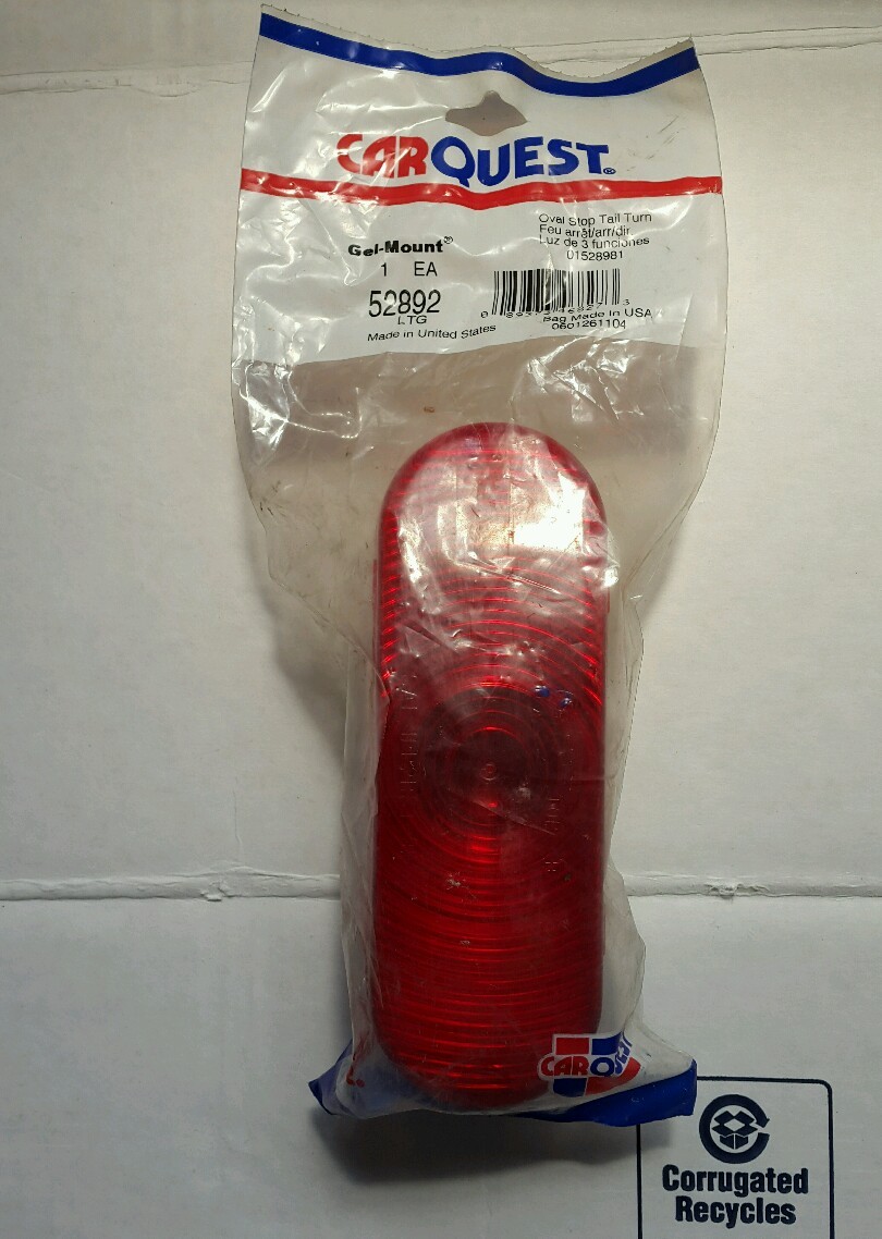 Oval Red Brake & Parking Tuck light