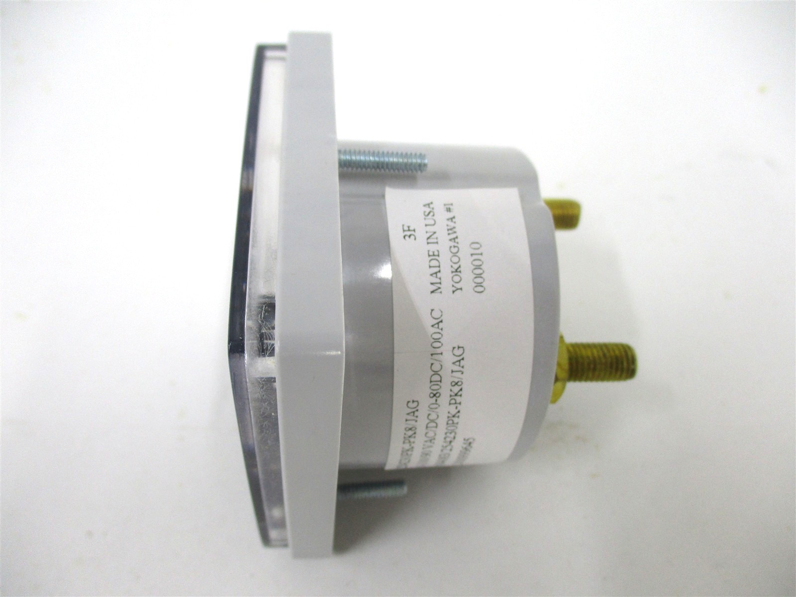 044335 PANEL GAUGE AC/DC VOLT METER FOR MILLER WELDER 0-100VDC 254230-PK8/JAG