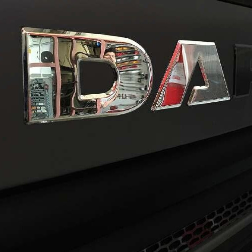 DAF XF 106 LETTER CHROME Stainless Steel 1 SET.