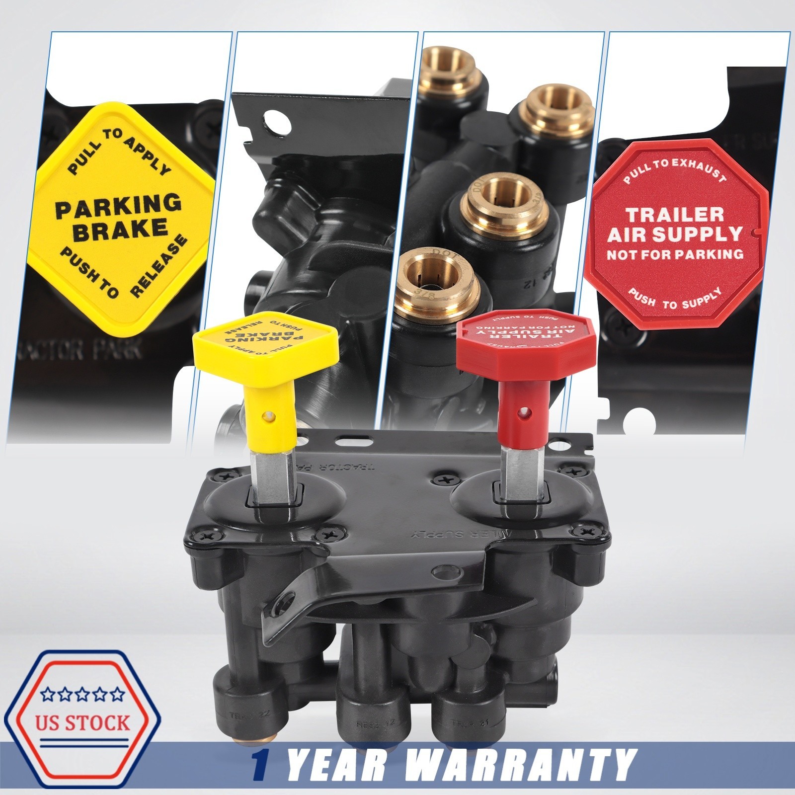 MV3 Dash Air Brake Control Valve 20560009 KN20619 For Haldex Volvo Keene Truck