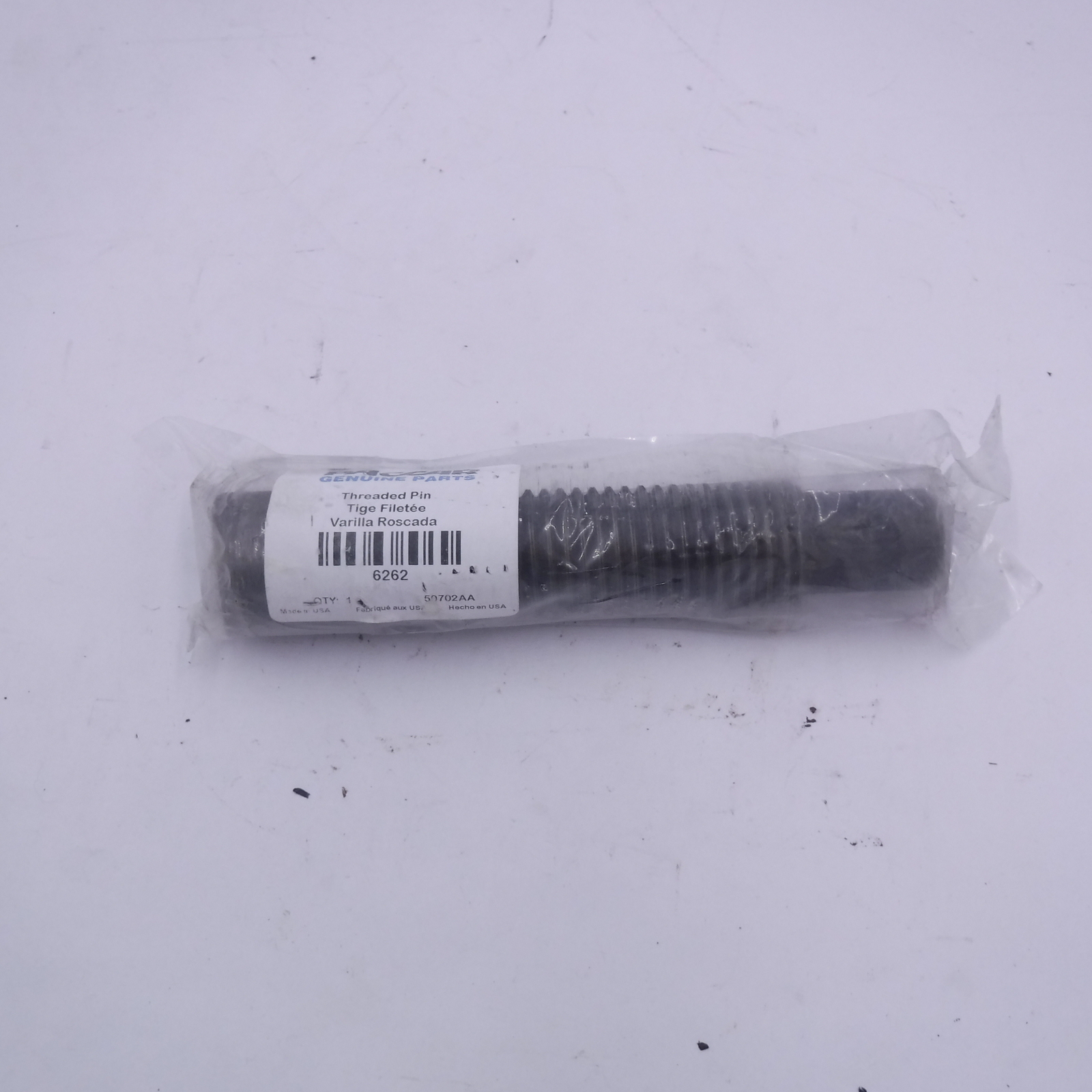 Paccar Front Threaded Spring Pin 6262KW 19x4x4 CM