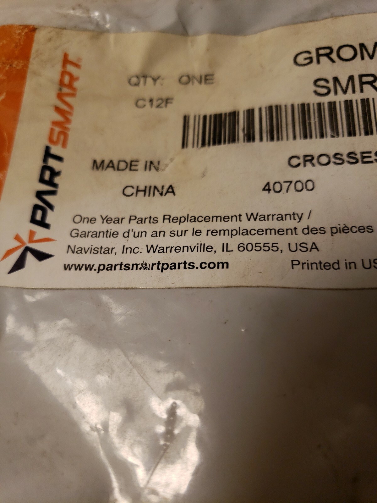 NEW Part Smart Navistar Grommet SMRGR4000 4″ Lamp Seal Truck Trailer