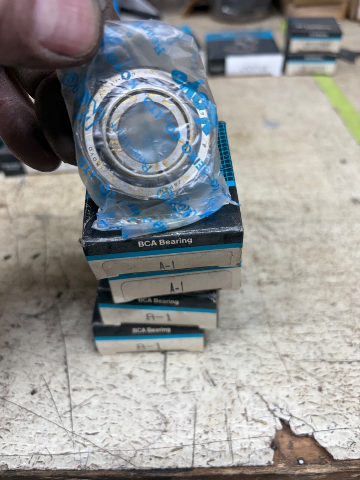 BCA A1 BEARING. LOT OF 4 THESE ARE NOT THE CURRENT MADE IN CHINA BEARINGS