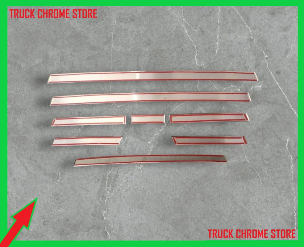IVECO Stralis Door Pillar Chrome 4 Pices.