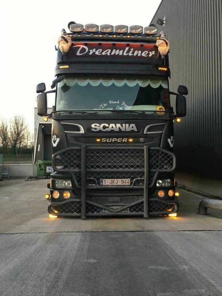 Scania SUPER LETTER CHROME Polished Stainless Steel 1 Pice.