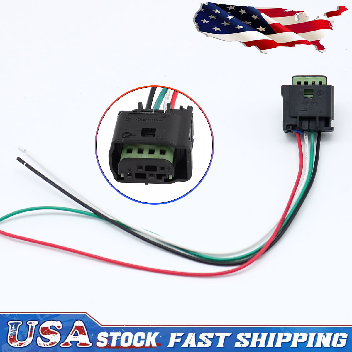 FITS 2514202C91 2514202C92 4051001C1 AC SENSOR INTERNATIONAL WIRING PIGTAIL PLUG