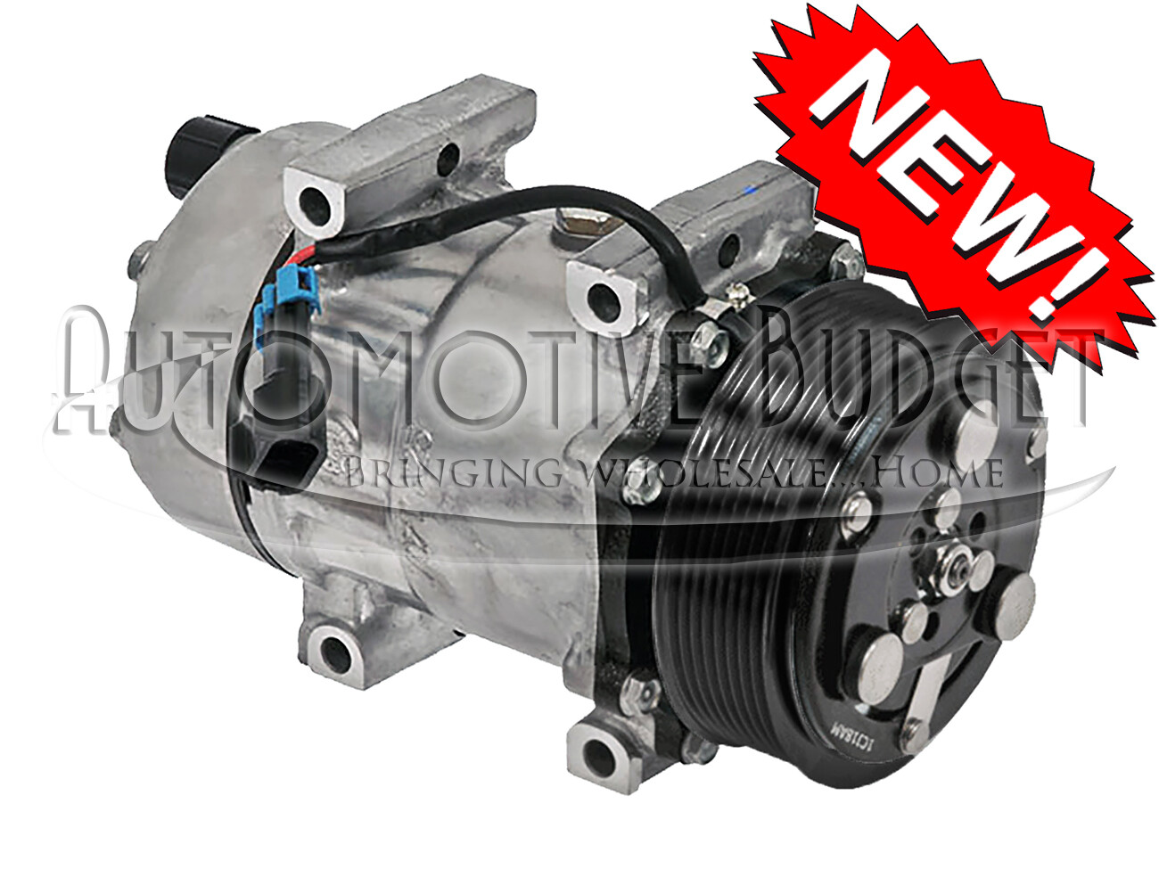 A/C Compressor w/Clutch for Sanden 4667 – NEW