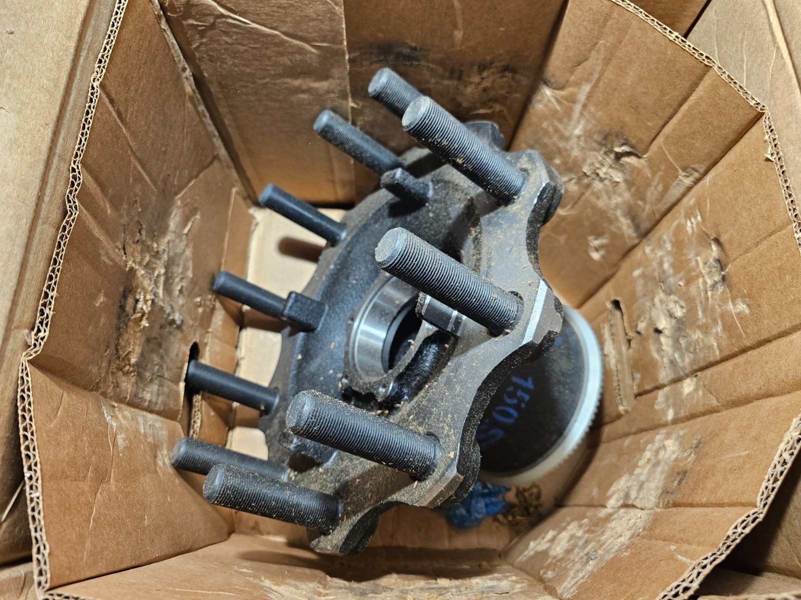 AUTOMANN 150.S1101.S1 Hub Assembly, Style 5-Spoke for Trailer Axles Cast Iron