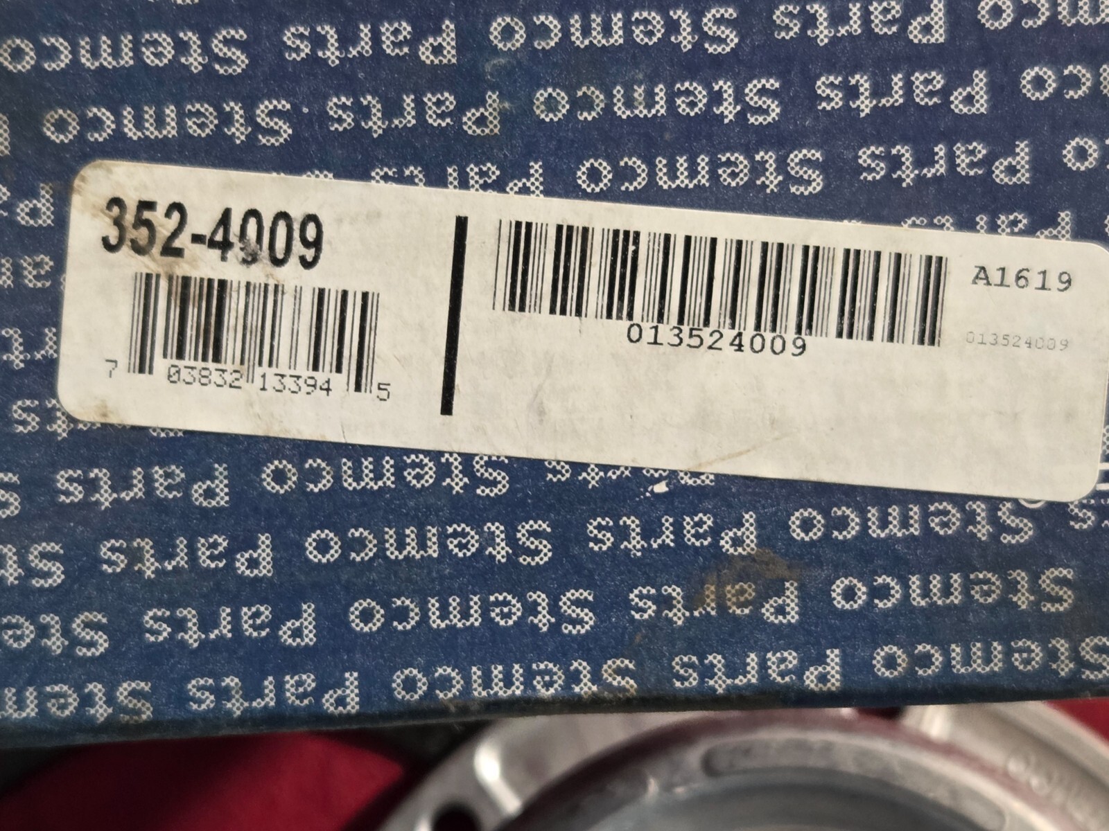 Stemco Hub Cap 352-4009, Aluminum with Gasket, NEW OLD STOCK