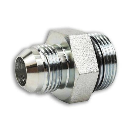 Tompkins 6400-12-16 Hydraulic Coupling / Adapter Straight, Male Jic To Male O Ri