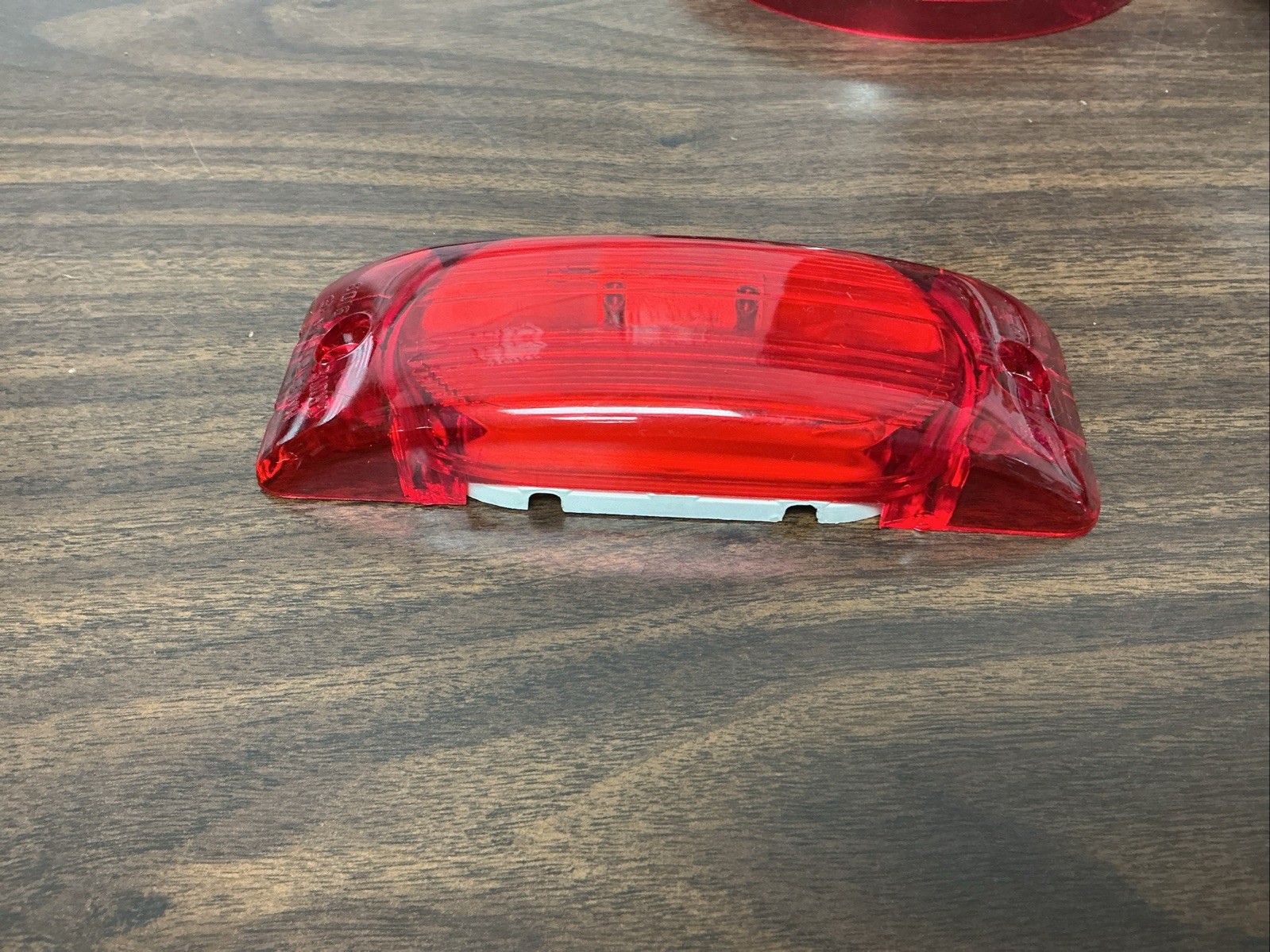 Truck Lite 45462 Marker Light Red, Polycarbonate, Incandescent, Hardwired 12
