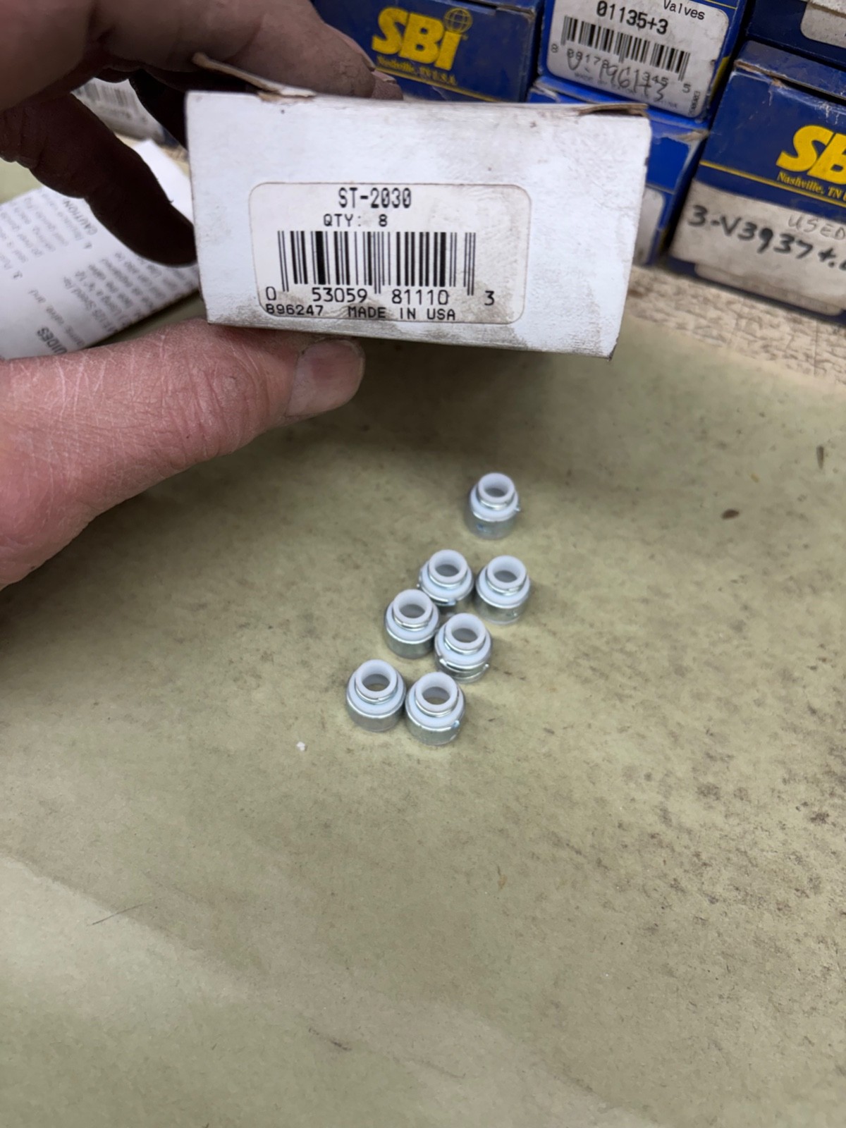 SEALED POWER ST2030 VALVE seals 7 OF THEM