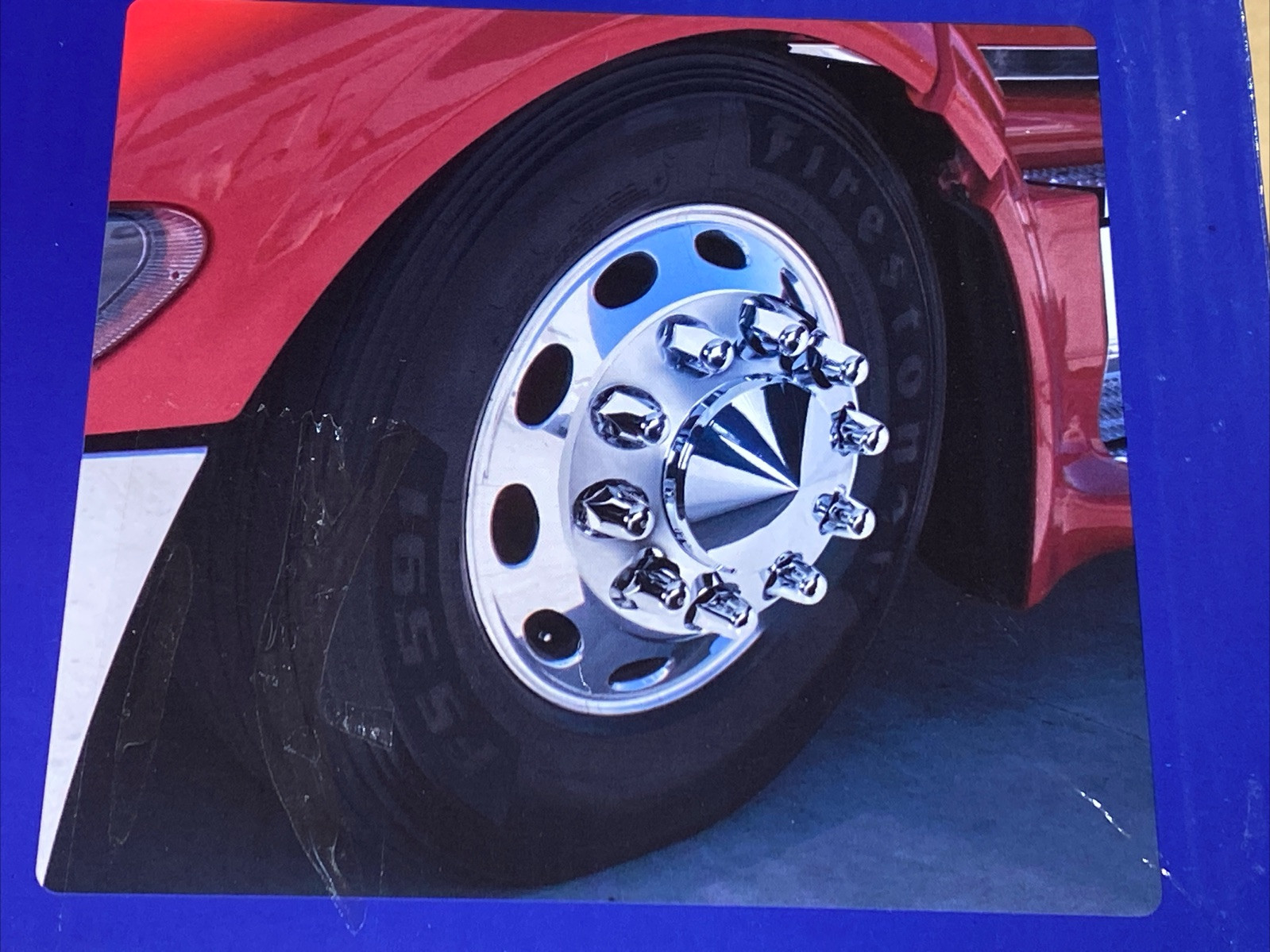 United Pacific 10084CB Tall Wheel Lug Nut Cover 1.5″ X 2 3/4″, Chrome, 60pcs New