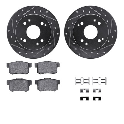 Disc Brake Kit-EX, Coupe DFC 7512-59021 fits 92-95 Honda Accord